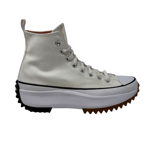 Converse Run Star Hike High White Black Gum Women’s Size 9.5 - Picture 5 of 9